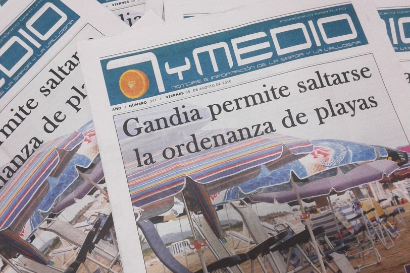 Gandia permite saltarse la ordenanza de playas. Hoy en 7 y Medio Noticias