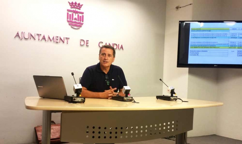 Gandia paga 4,5 millones de euros en facturas del 2015 a proveedores