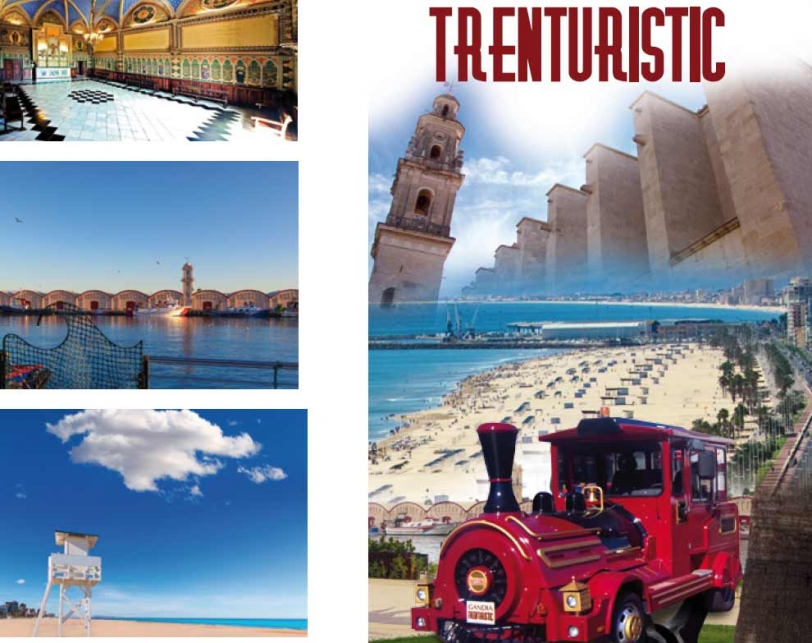 Gandia pone en marcha las visitas con el ''Gandia Trenturistic''