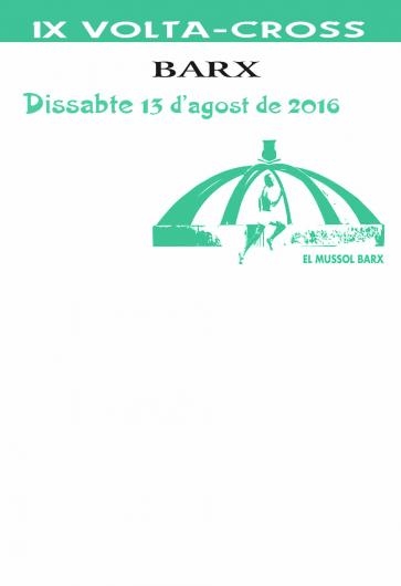El municipio de Barx celebra la novena edición de la Vuelta- Cross