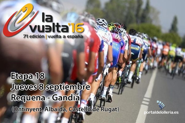 Gandia prepara el dispositivo para el final de etapa de la Vuelta Ciclista