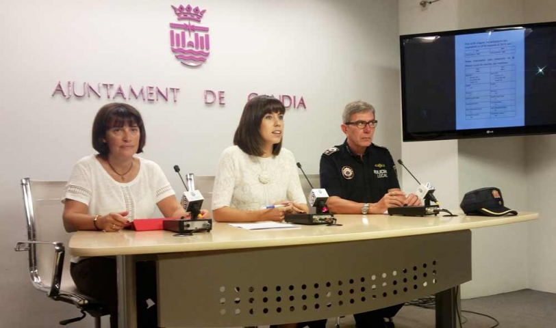 Gandia seguirá luchando contra las conductas incívicas con tolerancia 0
