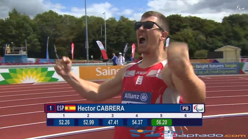 Héctor Cabrera a por la medalla en los Juegos Paralímpicos de Río 2016