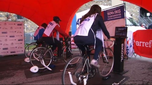 Carrefour y Cruz Roja se unen en la Pedalada Solidaria de la Vuelta España