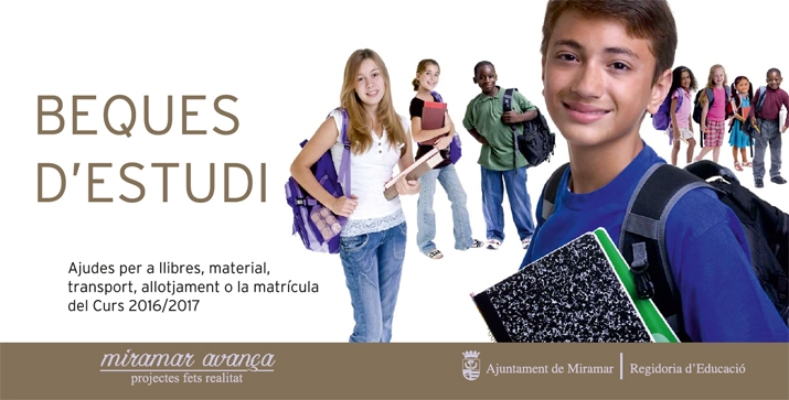 Miramar pone en marcha las becas municipales para estudiantes