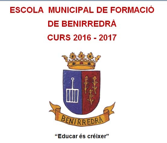 Benirredrà pone en marcha la Escuela Municipal de Formación
