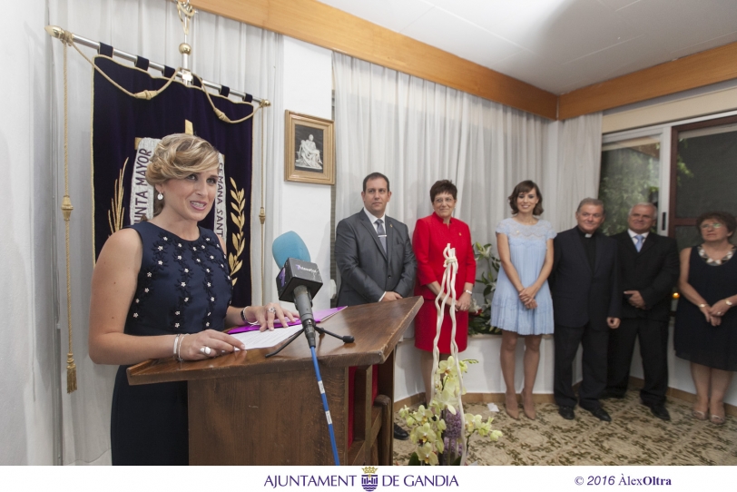 Carmen Gregori acepta ser la Madrina de la Semana Santa de Gandia