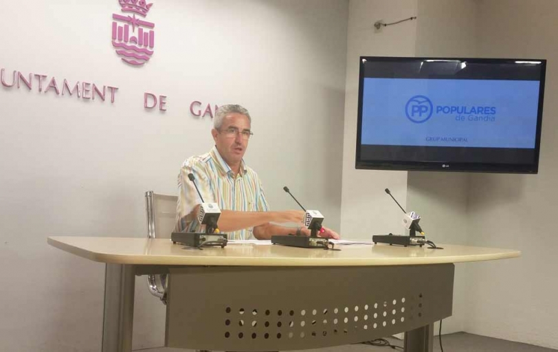 El Partido Popular de Gandia denuncia la falta de consenso en Simancas