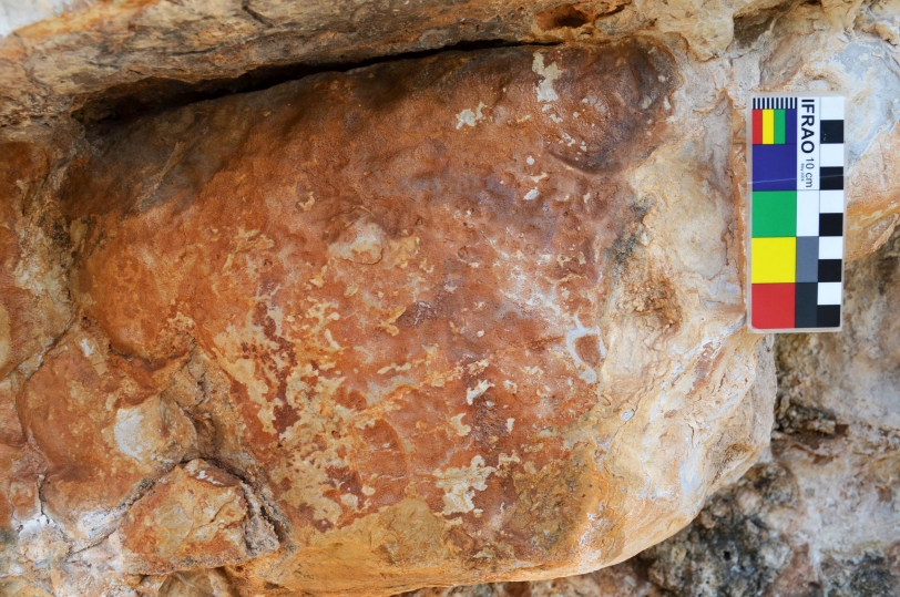 Se descubren en Tavernes unas pinturas rupestres de más de 8.000 años