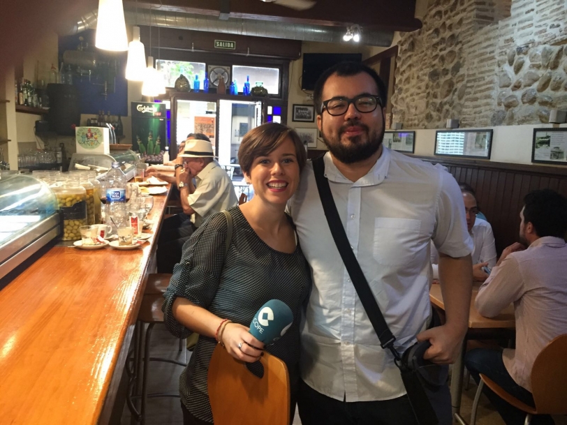 Soraya Orpegui ha entrevistado hoy a Nahuel González