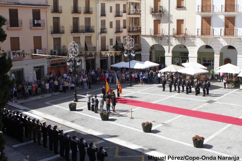 Gandia celebra el Día del Patrón de la Policía con actos en la plaza Major