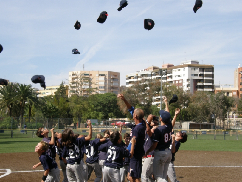 El Spiaggia Gandia Béisbol SUB-11 entre los 15 mejores de España