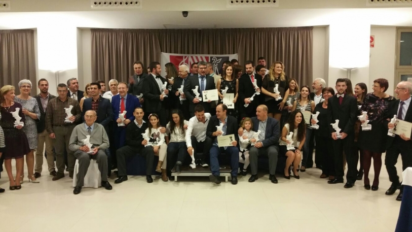 Las Sociedades Musicales de la comarca celebran la XIII Gala Hermes 2016