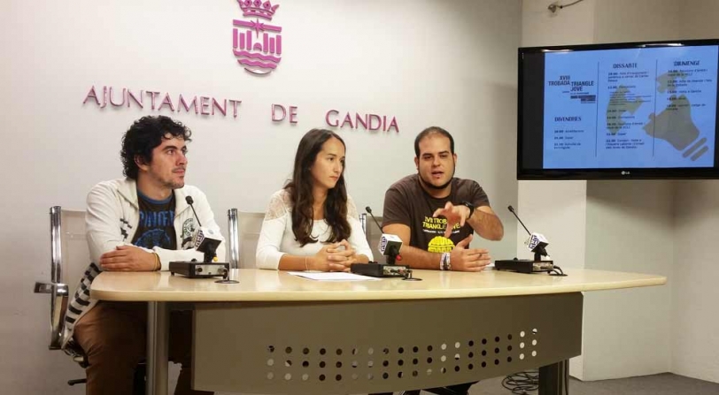 Los jóvenes de Gandia celebran la décimo octava `Trobada Triangle Jove´