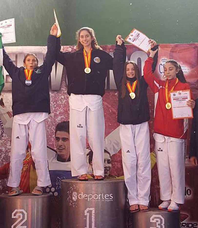 Blanca Palmer, campeona de España de Taekwondo y al Mundial de Canadá