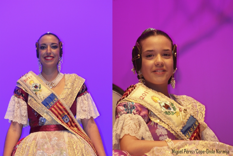 Marta y Maragda son presentadas como Falleras Mayores de Gandia 2017