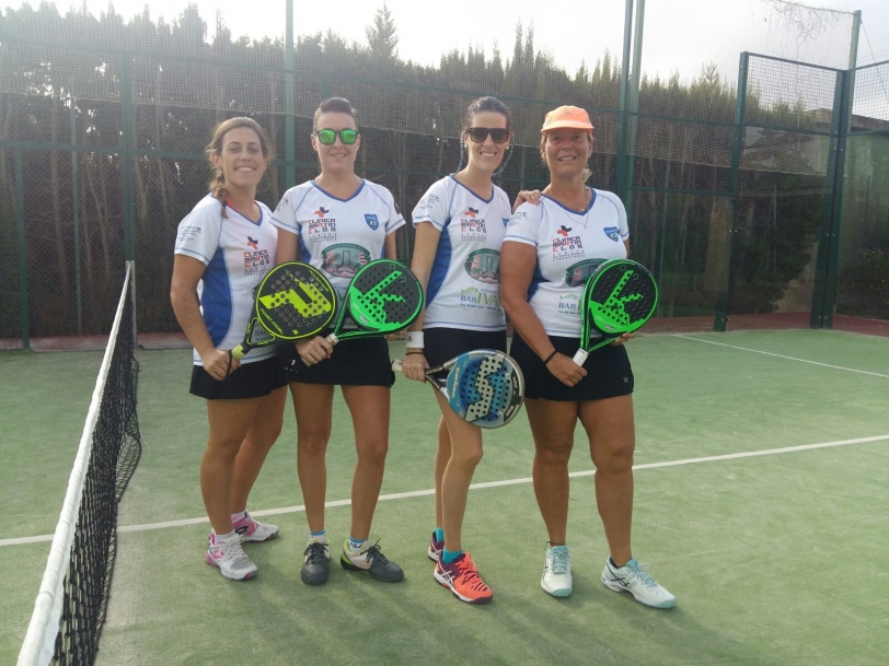El Femenino B1 Gandia vence al Padel Venecia Alzira en la Fase Interclubes