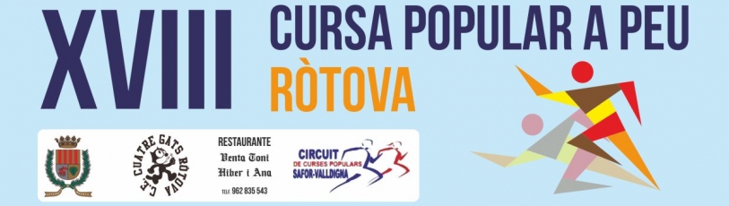 Llega al municipio de Ròtova la décimo octava Cursa Popular