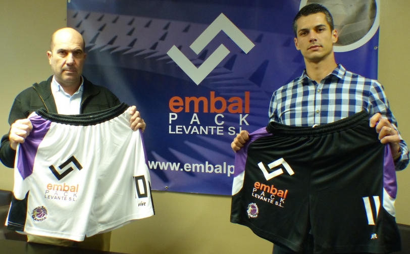 Units pel Bàsquet Gandia suma un nuevo patrocinador, EMBALPACK LEVANTE