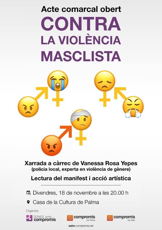 Palma de Gandia acoge unas jornadas contra la violencia machista