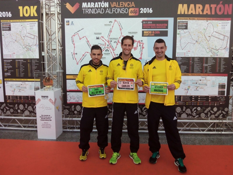 El C.A Automoción Moll subcampeón en la Maratón de Valencia