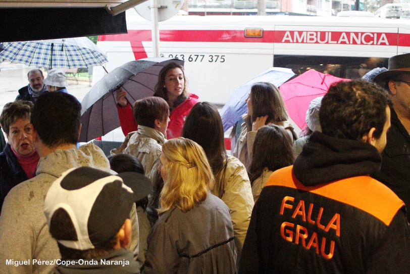 La lluvia impide la macrodespertà en Gandia para festejar que son Patrimonio