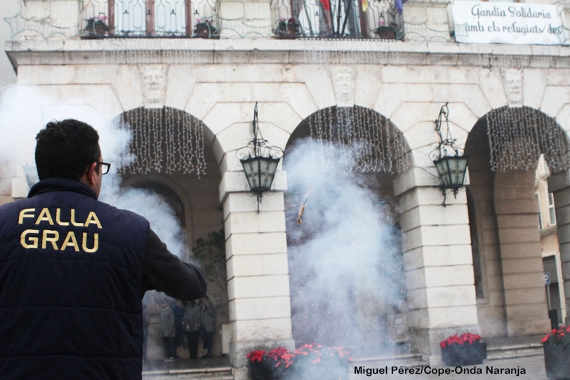 Una macrodespertà para celebrar las Fallas como Patrimonio de la Humanidad