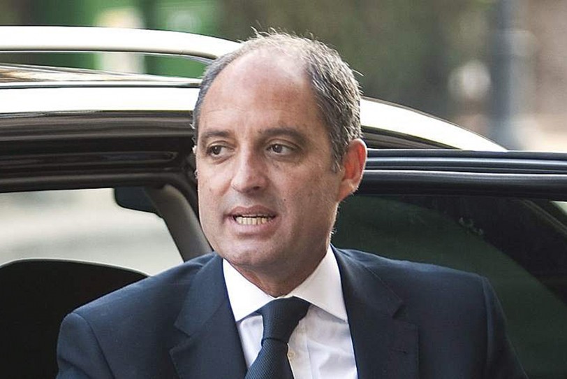 El ex presidente Francisco Camps asiste en Gandia a un sepelio
