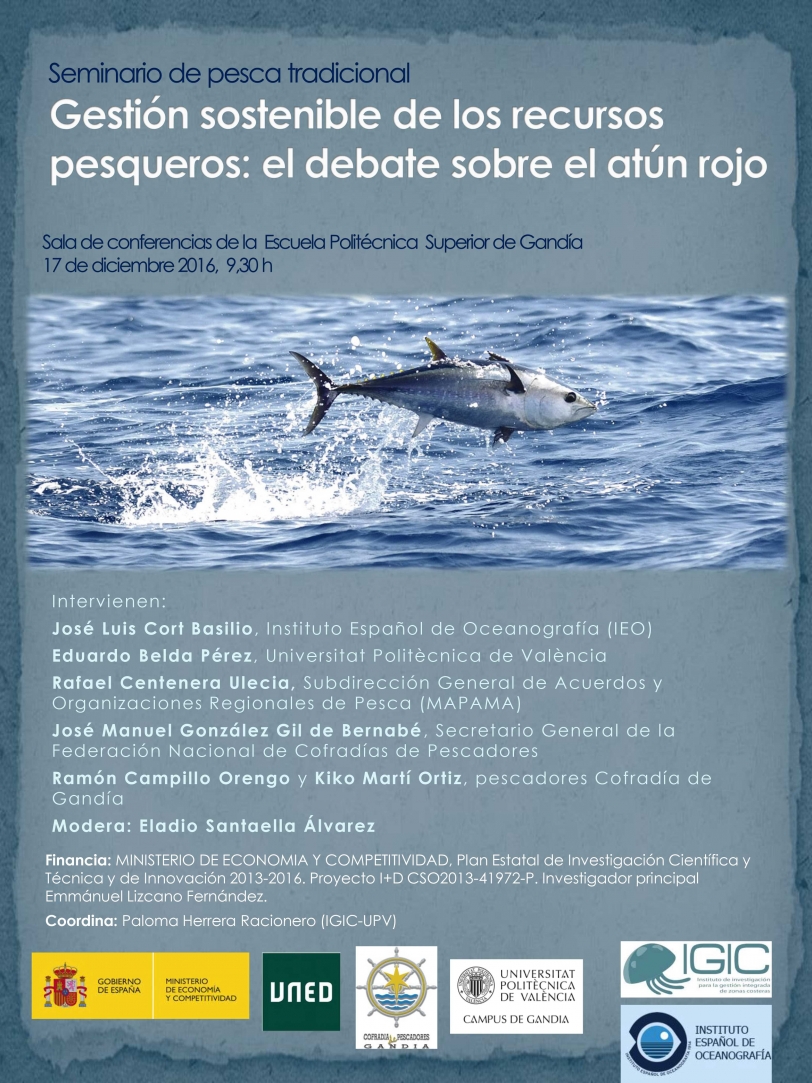 La pesca artesanal y la situación pesquera de Gandia en la EPSG