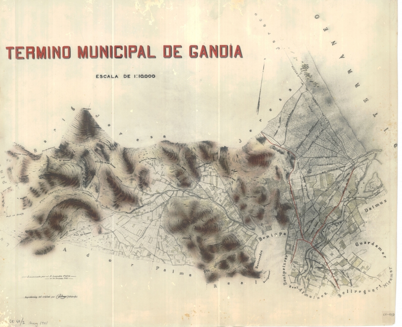 El Ayuntamiento de Gandia lanza el segundo número de Cartografía histórica