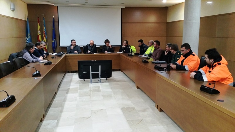 CECOPAL se reúne para enfrentarse a situaciones de emergencia en Tavernes