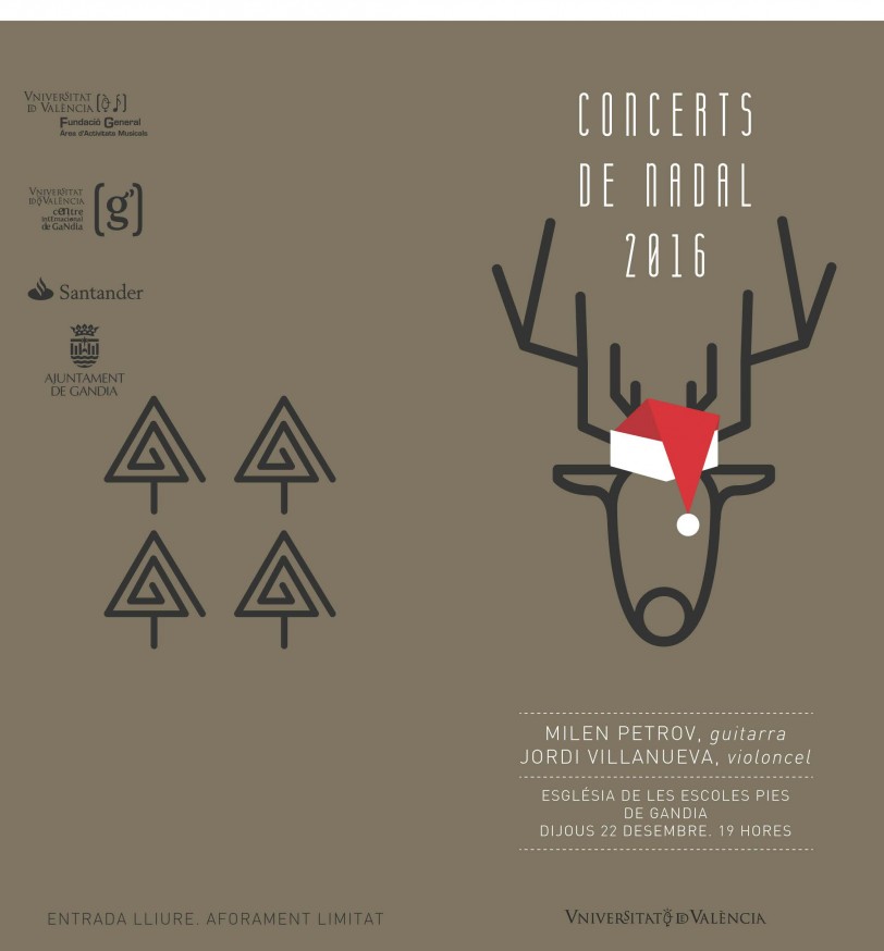 El tradicional Concierto de Navidad de Gandia se celebra este jueves