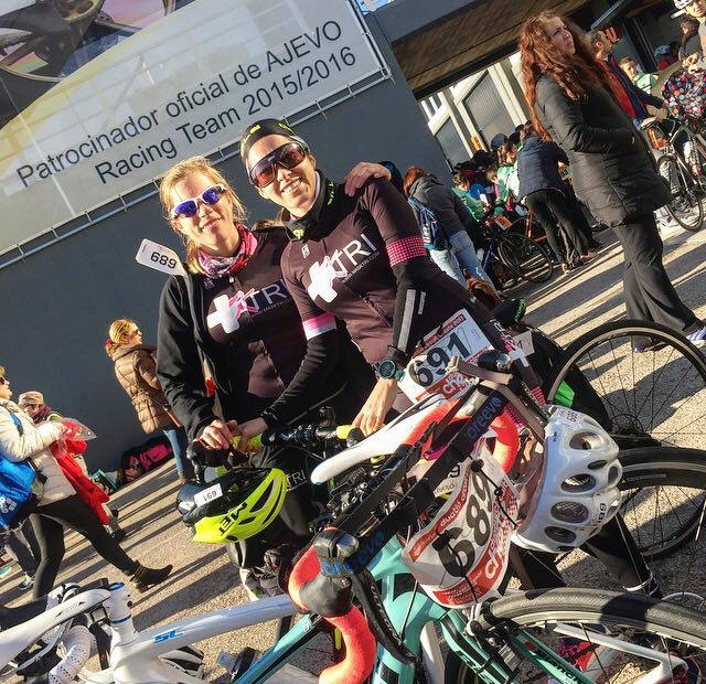 Dos atletas del Masktri de Gandia rozan el pódium en el duatlón de Cheste