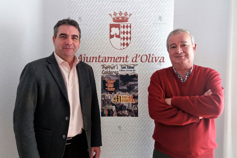 Oliva celebra el Porrat de Sant Antoni con sus ya tradicionales calderas