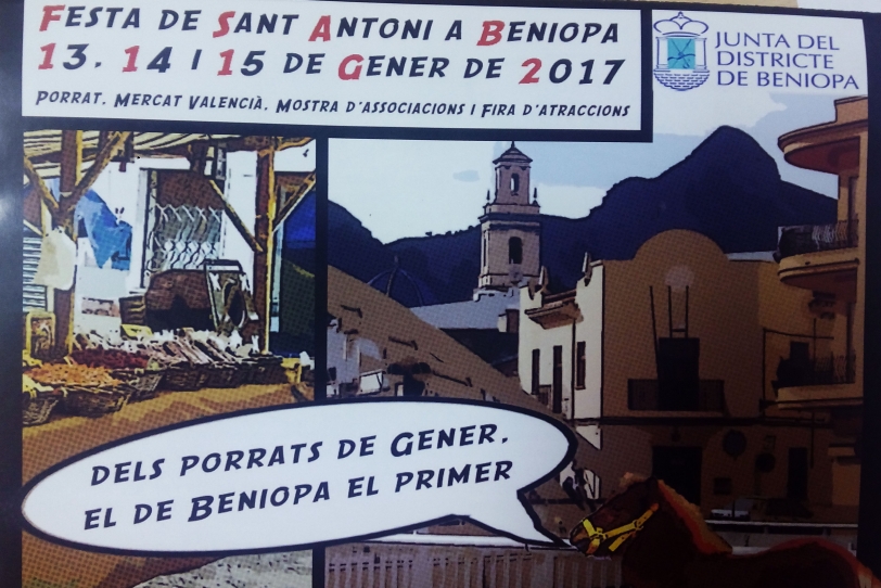 El Porrat de Beniopa inaugura la Ruta dels Porrats de la Safor