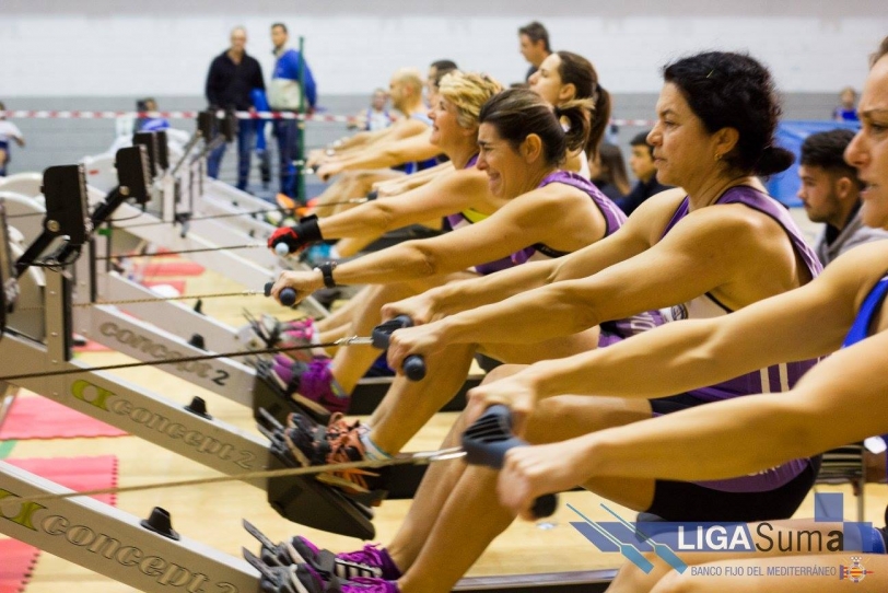 El juvenil del Club de Remo Gandia campeón autonómico de remoergómetro