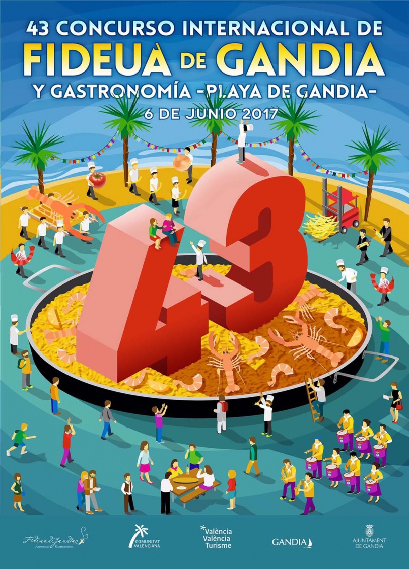 Doblete al ganar los carteles de la Fideuá de Gandia y Moros de Oliva