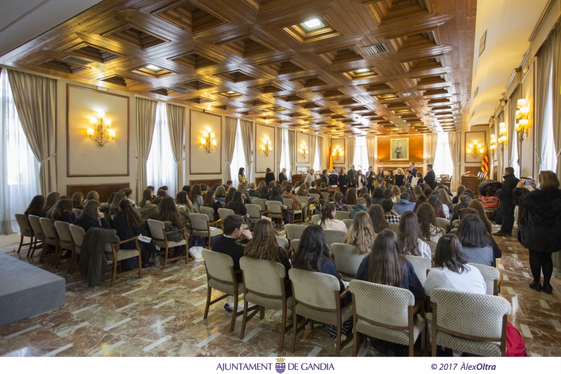 Llegan a Gandia 49 alumnos procedentes de Francia por intercambio académico