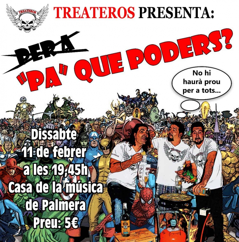 Palmera acoge un teatro sobre superhéroes este fin de semana