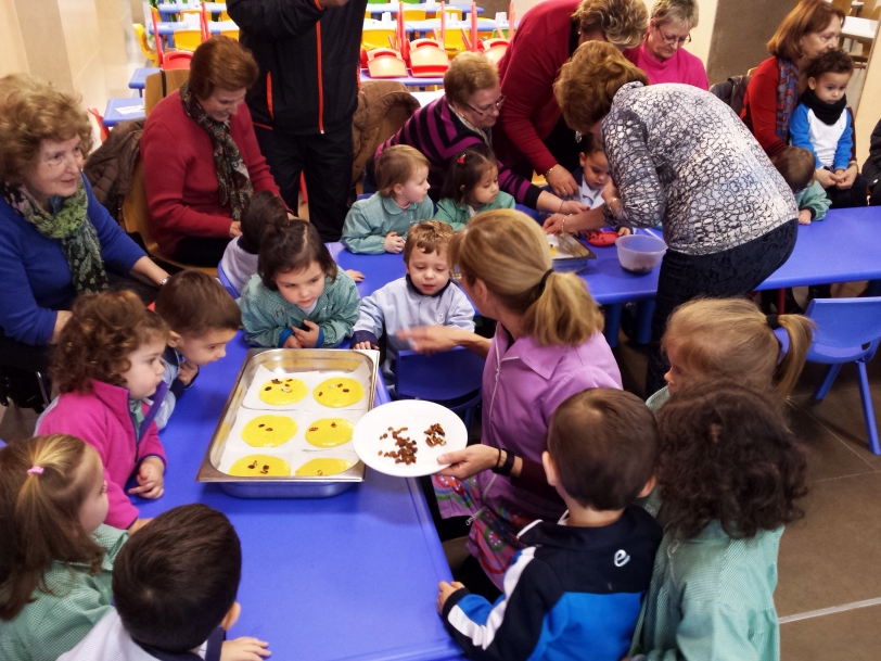 Escolapias Gandia celebra ''La semana de los abuelitos y las abuelitas''