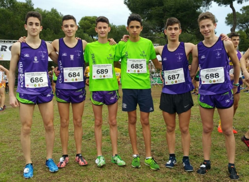 Andrea Abad, del CC El Garbí Gandia, Subcampeona Autonómica de Cross
