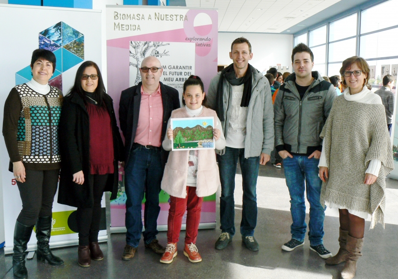 Alumna de Oliva gana el concurso de dibujo de Medio Ambiente de la Diputació