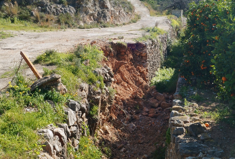 Los daños de los temporales en La Safor ascienden a más de 300.000 euros