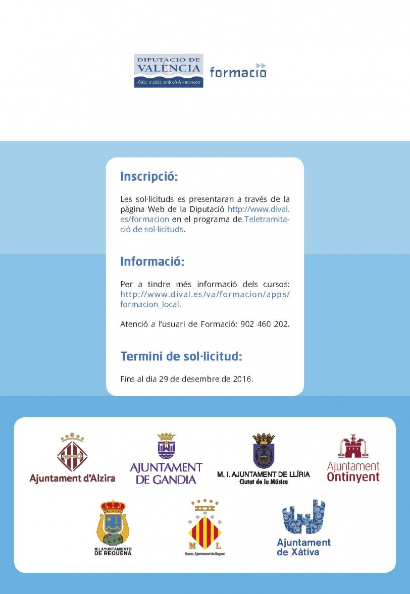 Gandia acoge cursos formativos sobre violencia de género para la policía