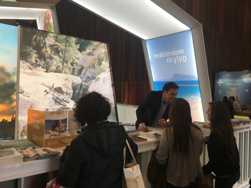Gandia presenta su oferta turística en la feria Navartur de Pamplona