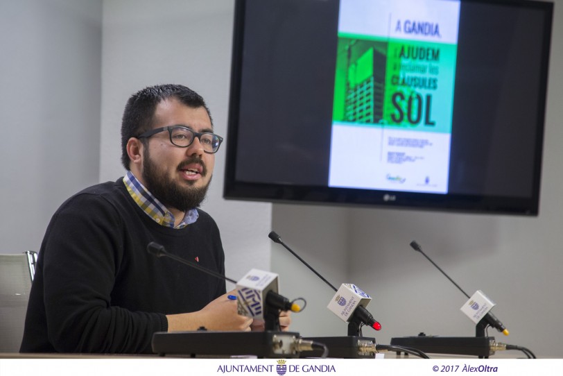 Gandia registra ya 32 expedientes afectados por las clausulas suelo