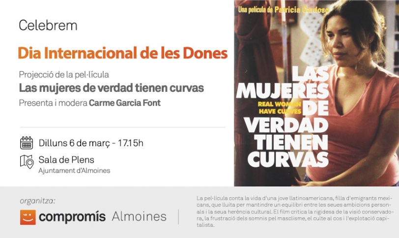 Almoines celebra el Día Internacional de las Mujeres con debate y película
