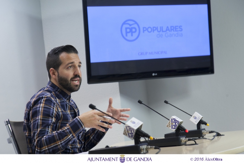 El PP de Gandia denuncia la falta de transparencia del gobierno local