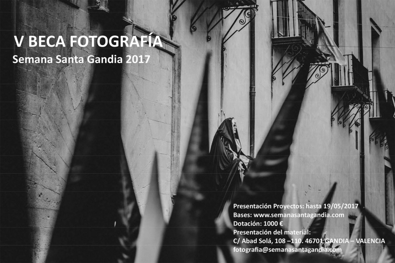 Quinta beca de fotografía de la Junta Mayor de Hermandades de Gandia