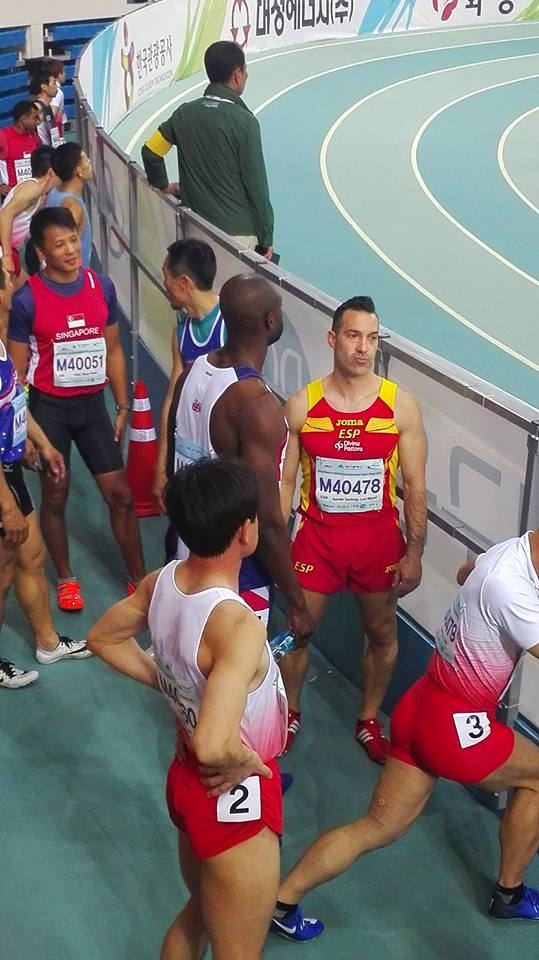 El atleta gandiense, Luis Miguel Sabater, a las puertas del Mundial de Corea